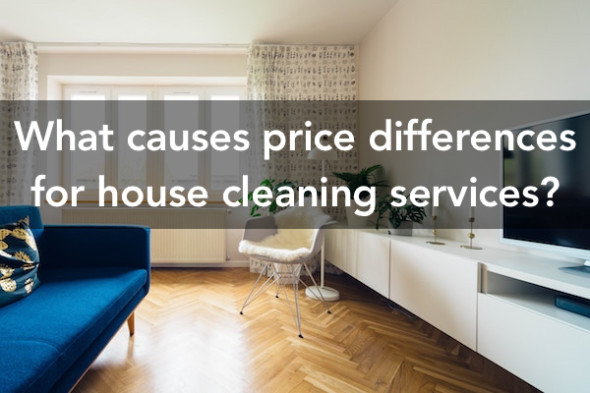 What Causes Price Differences for House Cleaning Services?