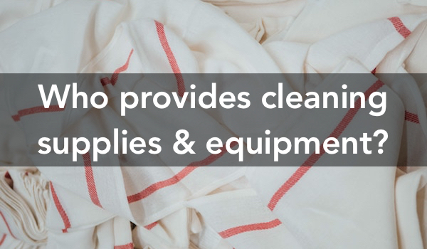 Cleaning Supplies and Equipment